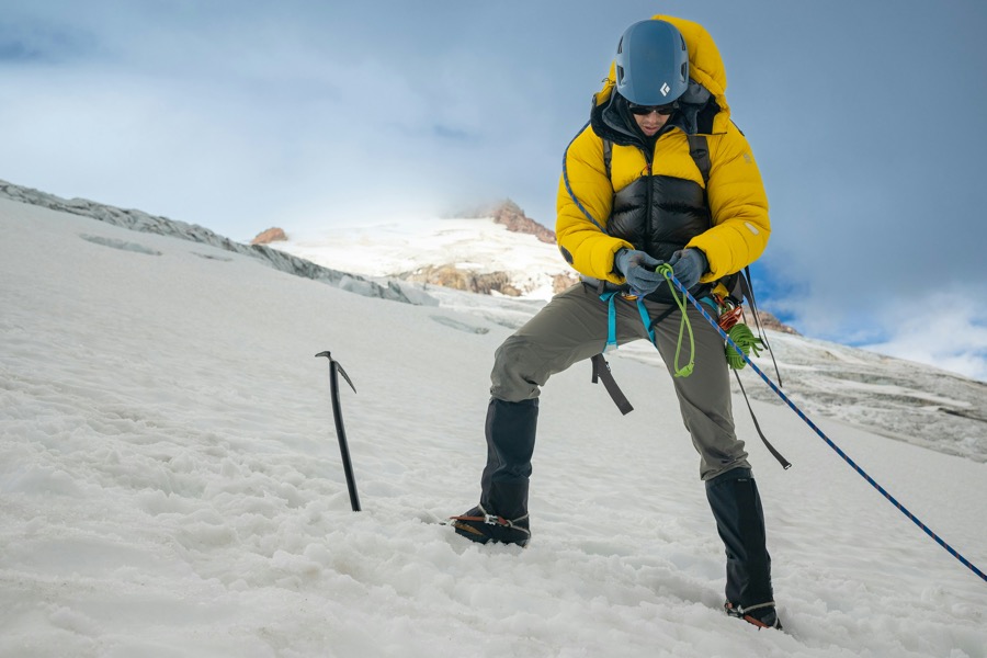 Expedição de alpinismo — cordada
